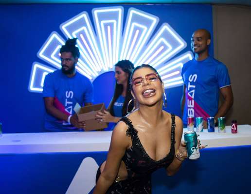 Gkay comandou a #CarnaMaratonaBeats junto com o bonde dos moderados em mais uma noite icônica