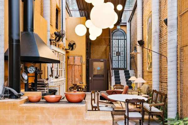 Um pouquinho do ambiente delicioso do Baixo Gastronômico