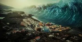 Família em férias enfrenta desastre vulcânico e tsunami em nova minissérie da Netflix
