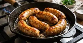 Pare de fritar linguiças, pois elas ficam mais suculentas com esta dica de preparo simples que os açougueiros adoram