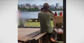 Polícia identifica ‘Celsão’, homem dos gestos obscenos na Lagoa