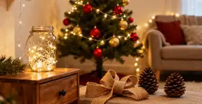 7 ideias de decoração fácil pra deixar sua casa linda no Natal