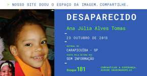 Ação voltada para sites ajuda a encontrar pessoas desaparecidas