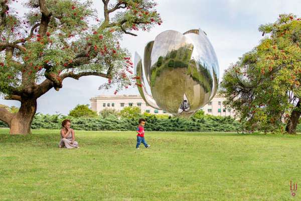 Reca e Ian em Buenos Aires, na Argentina