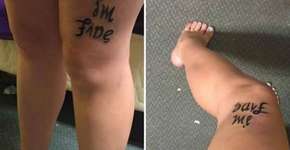 Britânica faz tatuagem para ajudar a superar depressão