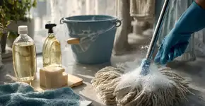 Como lavar um esfregão e deixá-lo como novo?