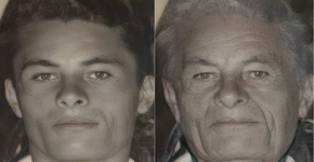 Homem reencontra pai após 30 anos ao usar aplicativo que envelhece foto