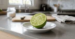 Deixar meio limão com sal na bancada da cozinha durante a noite: por que isso é recomendado para afastar pragas