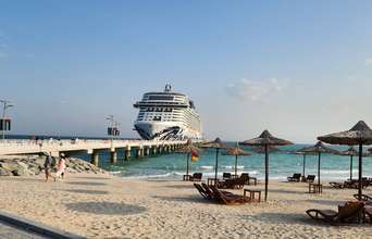 Secondary news: Como é e quanto custa fazer um cruzeiro pelo Golfo Arábico no MSC Euribia