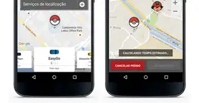 Motoristas do Easy Go se tranformam em Pokémons