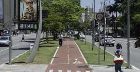 Velocidade de motoristas e pedestres é quase igual na Faria Lima