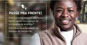 Campanha quer comprar bilhetes de transporte aos refugiados