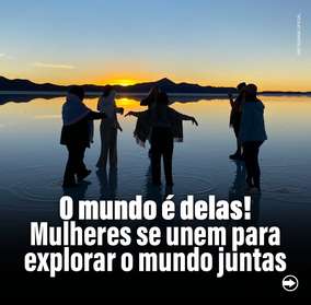 Viajar em grupo não é novidade. Mas quando o grupo...