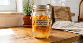 Por que você deve deixar as cascas de laranja de molho no vinagre:  um truque caseiro com grandes benefícios