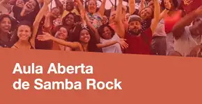 Aula aberta de samba rock