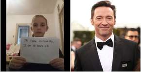 Garota vítima de bullying recebe linda mensagem de Hugh Jackman