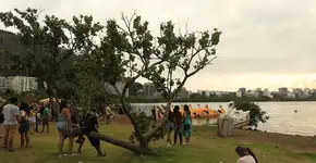 Aulão de yoga acontece na Lagoa Rodrigo de Freitas