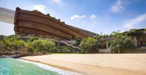 Hotel recria Arca de Noé em tamanho real em Hong Kong