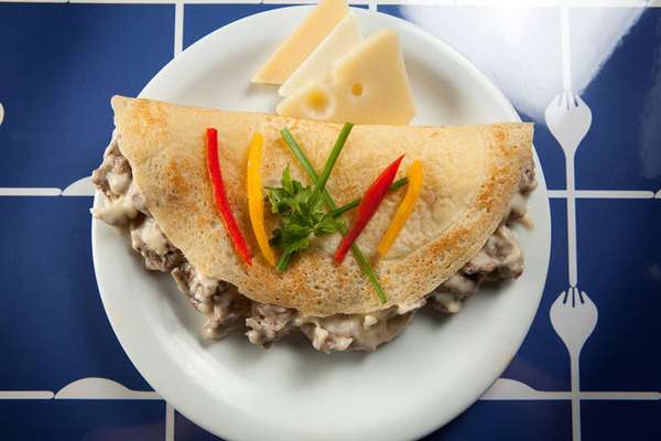 Crepe de filé mignon, de Tatiane Miranda - Foto: Rafael Lobo/Zoltar Design