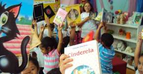 Roda de leitura na Belmonte