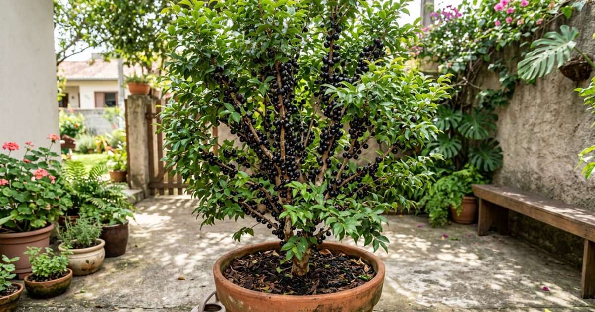 Tenha frutas no quintal sem dor de cabeça: árvores frutíferas de pequeno porte ideais para casas com pouco espaço