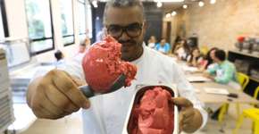 Criar uma fábrica de sorvete na favela vira desafio no 1º de Maio