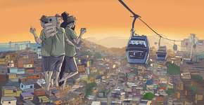 Ilustrações retratam a revolução que jovens fazem nas favelas do Rio e de SP