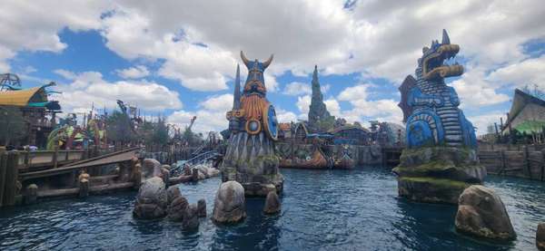 Detalhes da área de Como treinar seu dragão