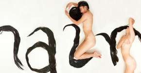 Designer usa cabelo para ‘fundir’ logogramas com alfabeto romano