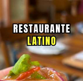 Restaurante LATINO! Provamos um dos melhores ceviches da nossa vida...