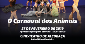 Teatro de Dança apresenta o espetáculo “Carnaval dos Animais”