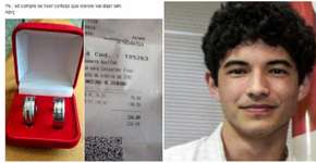 Jovem anuncia alianças na web após terminar namoro e viraliza