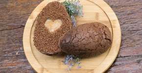 Ovo de Páscoa com casca de brownie é de comer rezando