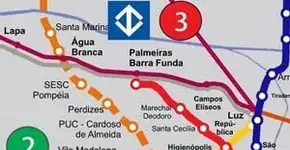 Confira o mapa da nova linha 6 – Laranja do Metrô