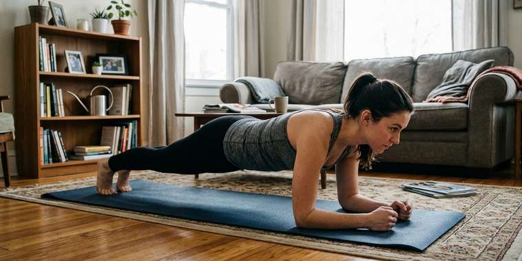 Featured main: 6 exercícios para afinar a cintura e definir o abdômen sem precisar de academia