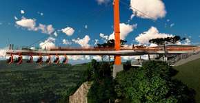 Plataforma de vidro a 360 m de altura em Canela será inaugura em dezembro