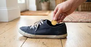 Guardar uma moeda dentro do sapato: para que serve e por que é recomendado