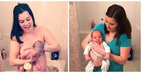 ‘Não tenham medo’, apela mãe que pariu sem assistência e em casa