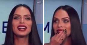 Dente de apresentadora cai ao vivo e ela não segura a gargalhada
