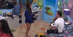 Key faz provocação direta para Gustavo no BBB 23: ‘Vem ver se tá peluda’