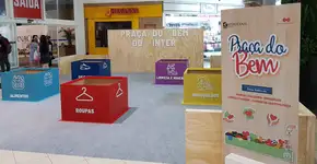 Shopping usa praça de eventos para arrecadar donativos para ONG