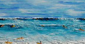 Christine Drummond expõe suas pinturas na Galeria Jacques Ardies