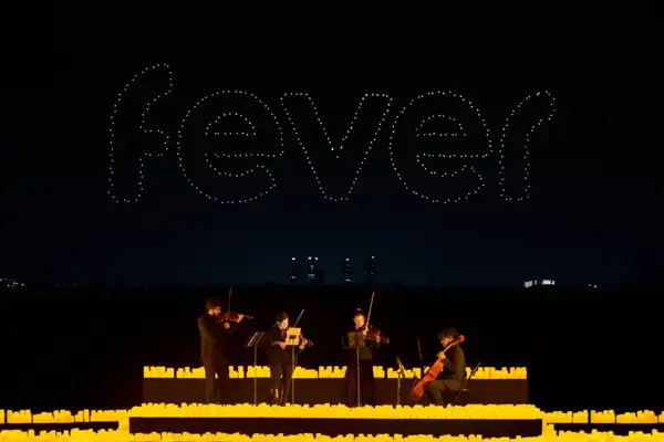 'DroneArt Show' vai te encantar com um show de luzes