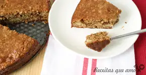 Bolo de banana integral: saiba como preparar