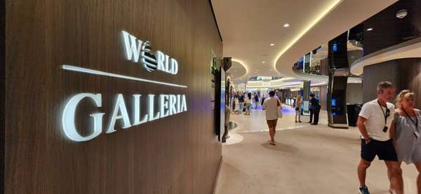 A World Galleria do MSC World America