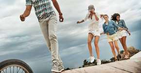 Calçados e roupas da Timberland com até 74% de desconto