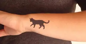 Tatuagens para quem ama gatos