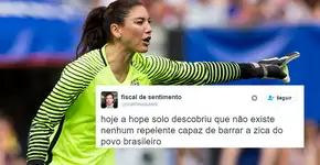 Torcida não perdoa e “zica” a goleira americana na Rio-2016