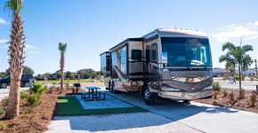 Flórida Central tem hospedagem em motorhome, cabanas e glamping