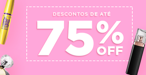 Época Cosméticos tem descontos de até 75% em perfumaria